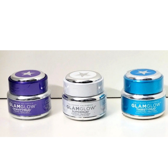 GLAMGLOW GRAVITY MUD 0.5 oz, SUPER MUD 0.5 oz, THIRSTY MUD 0.5 oz SEALED - Picture 4 of 5